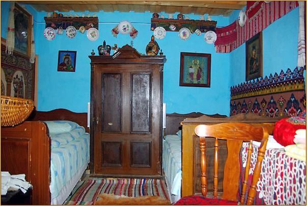 traditionell eingerichtetes Zimmer